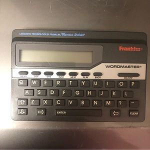 Franklin Wordmaster Model # WM-1055A (Merriam-Webster Webster) -
